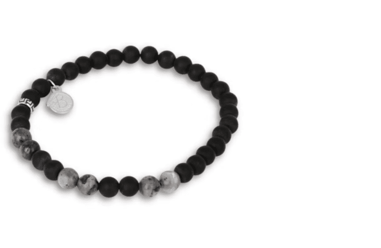 By Billgren Bruno beadarmband svart