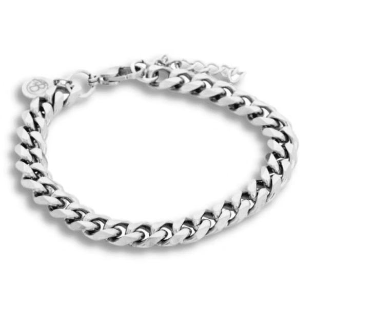 By Billgren Sullivan armband 8mm i stål 19cm