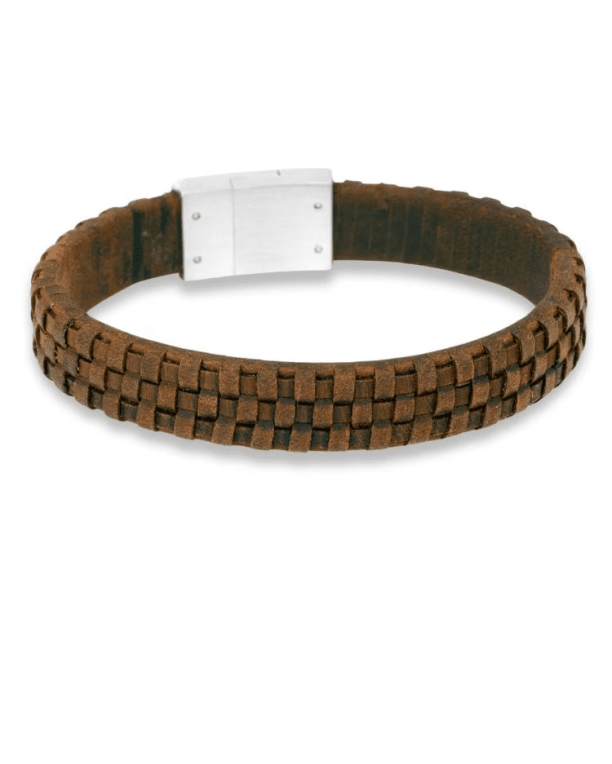 By Billgren Loke läderarmband brun 