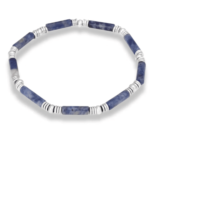 By Billgren Billie armband blå/stål