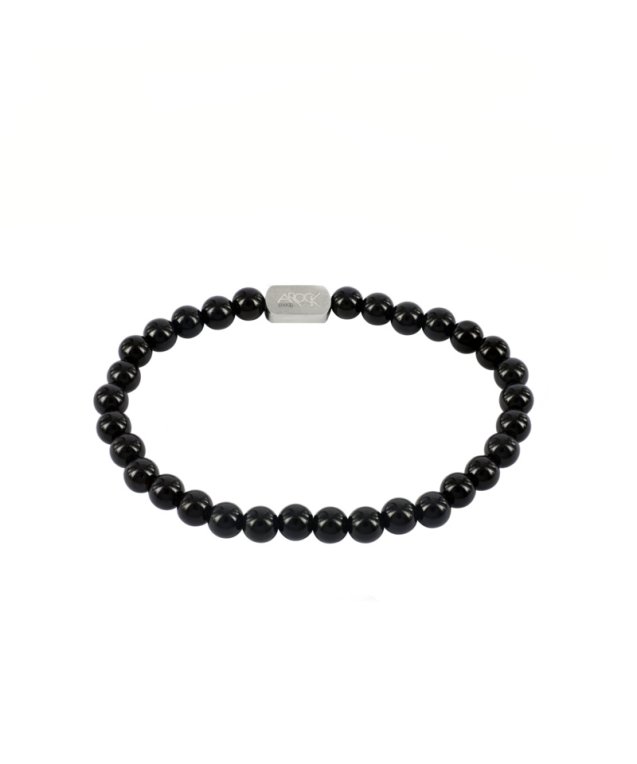 Arock Young Ebbe kularmband svart 5mm 14cm elastiskt