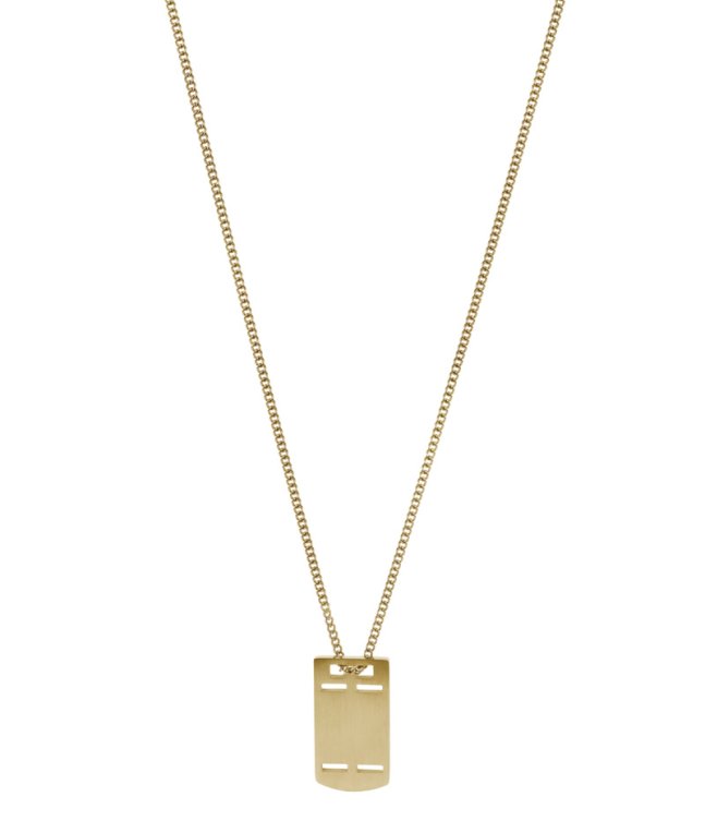 Arock Elvin small halsband guldpläterat stål 60-70 cm