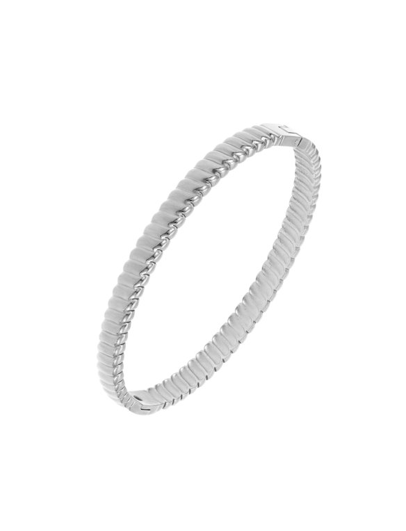 By Jolima Swirl Bangle stål