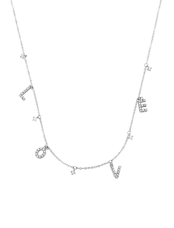 By Jolima Halsband Love stål