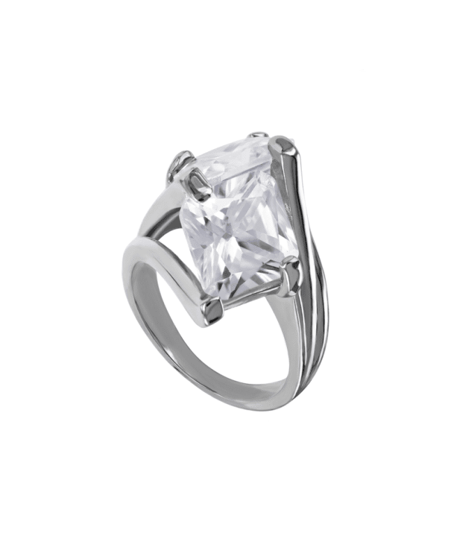 Astrid&Agnes Sierra ring stål