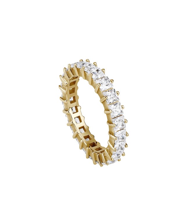 Astrid&Agnes Adele ring guld/Kristall