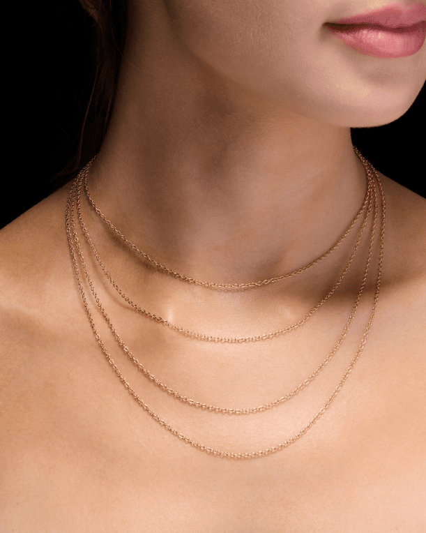 Maria Nilsdotter Ankarkedja guldpläterat silver 