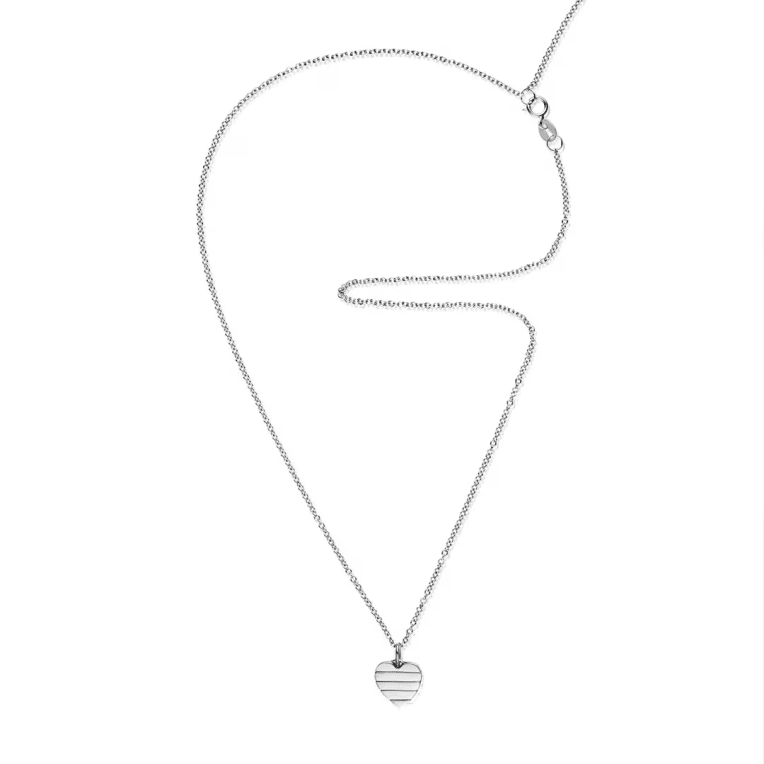 Efva Attling A Piece of My Heart halsband silver