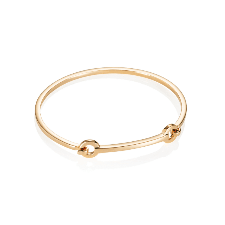 Efva Attling Bianca armring guldpläterad silver st.medium