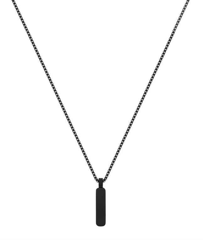 Arock Boone plate halsband svart