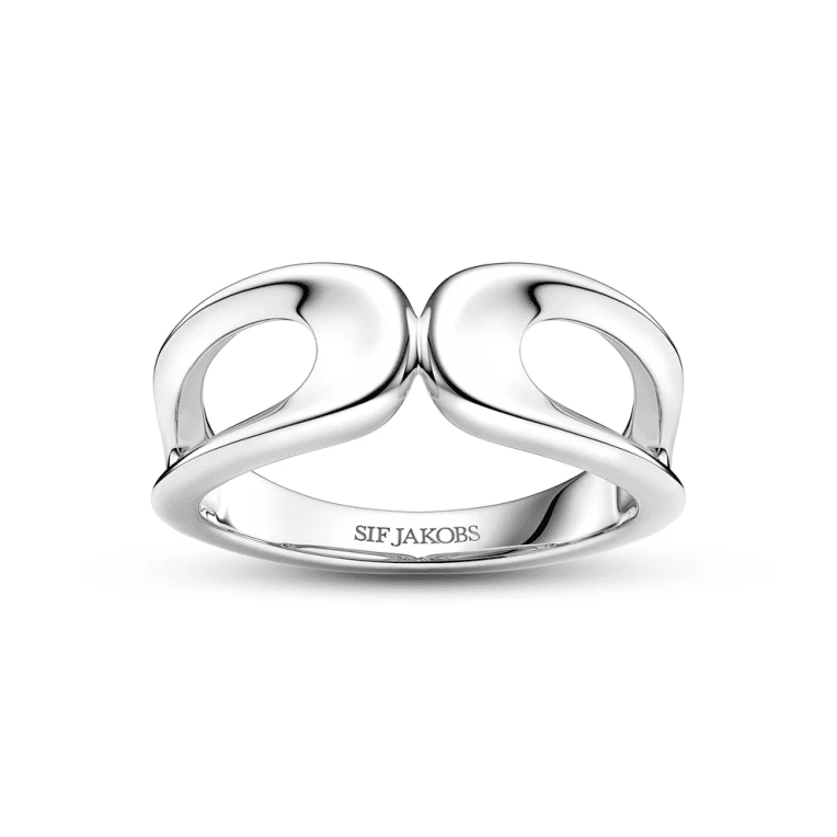 Sif Jakobs Borsa Due Piccolo Ring Silver 