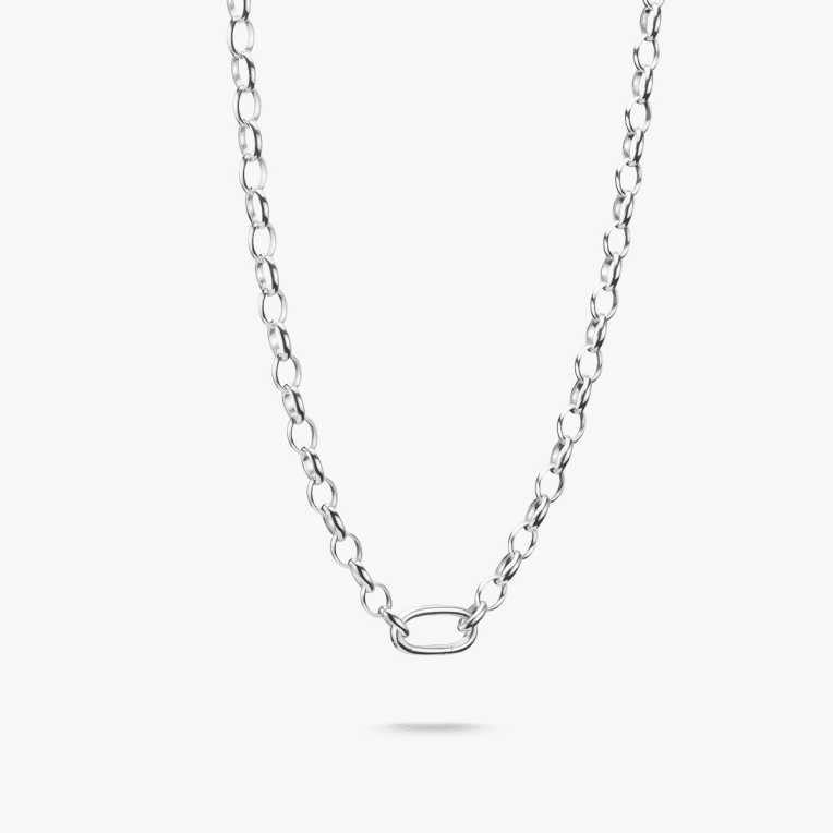 Thomas Sabo Charm halsband med connect silver