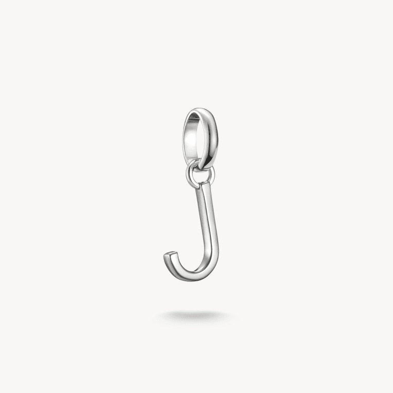 Thomas Sabo Ny Charm-hängsmycke bokstaven J Connect silver