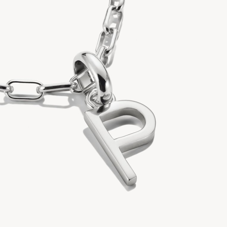 Thomas Sabo Charm-hängsmycke bokstaven P Connect silver