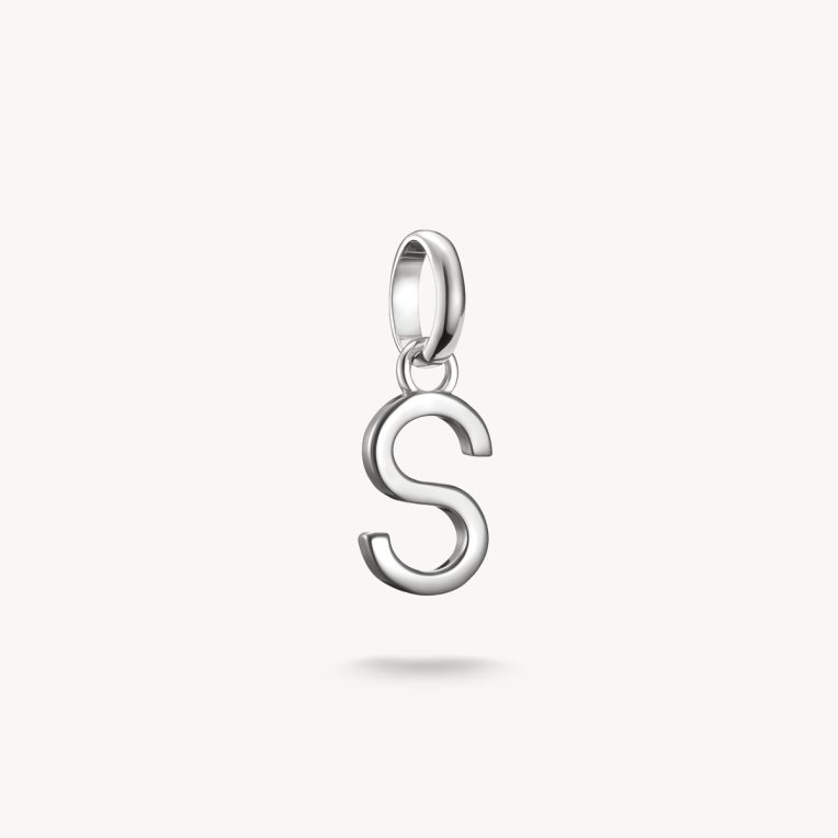 Thomas Sabo Charm hängsmycke bokstav S connect silver