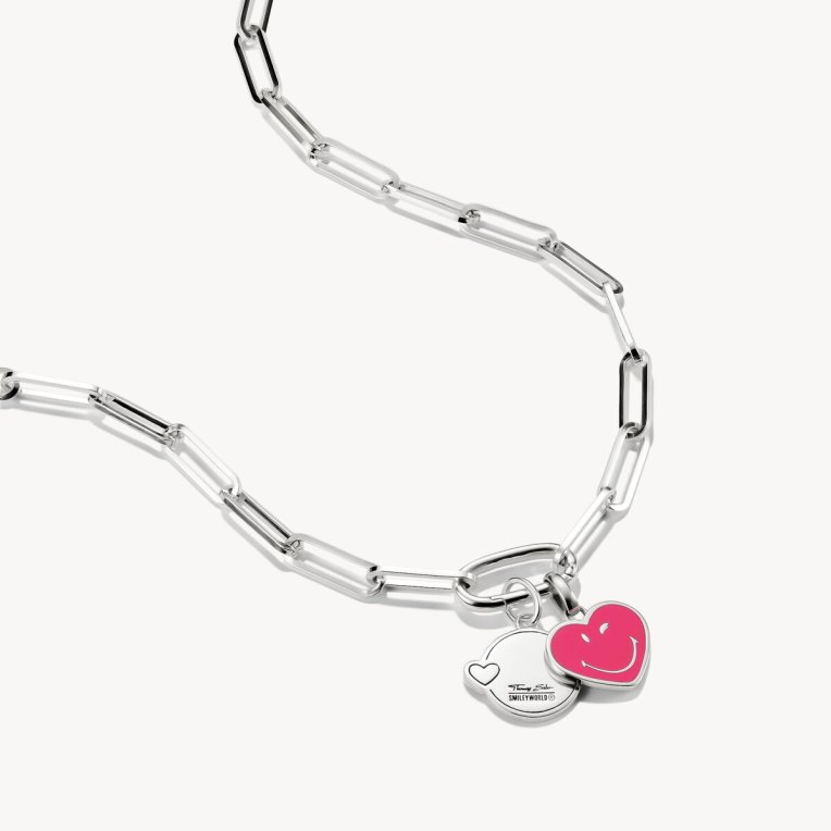 Thomas Sabo CHARM-HÄNGSMYCKE KISS CONNECT SILVER