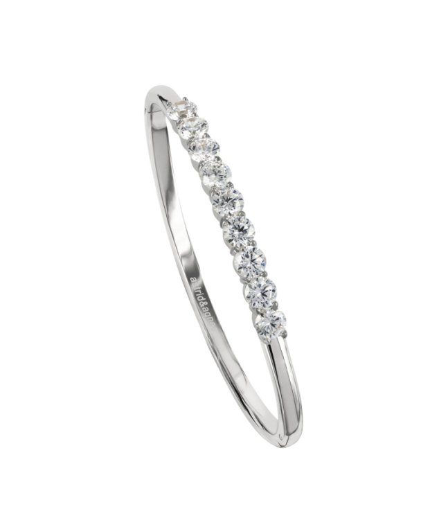 Astrid&Agnes Iris bangle stål