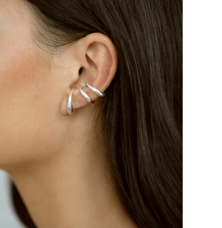 By Sofia Wistam Förälskad cuff höger silver