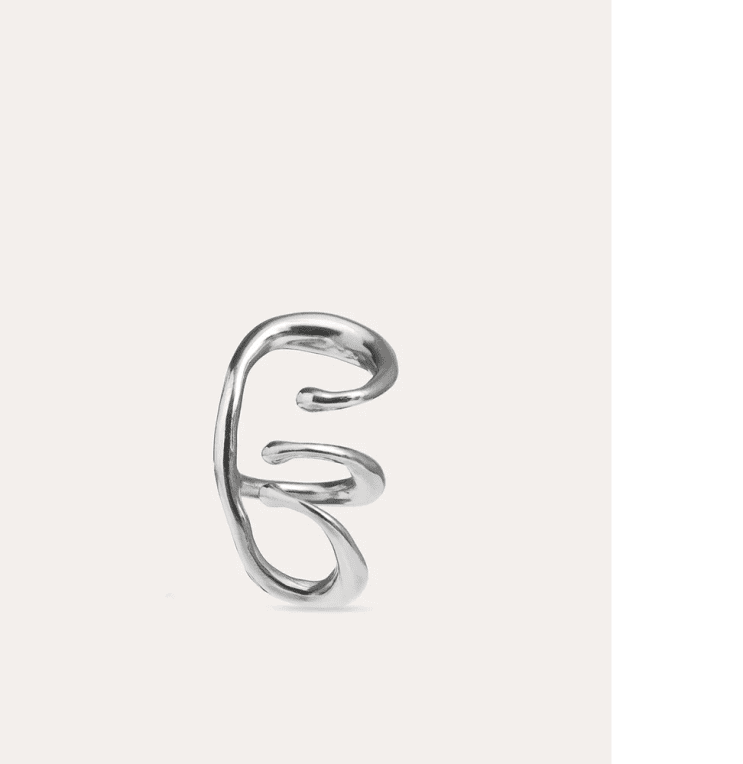 By Sofia Wistam Förälskad cuff vänster silver