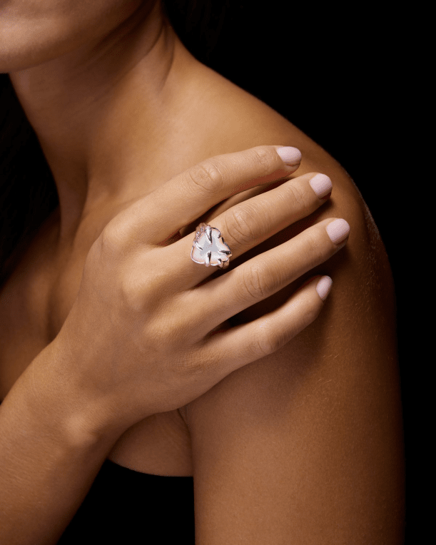 Maria Nilsdotter Eight of Wands ring silver