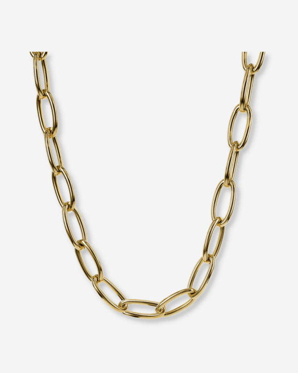 Astrid&Agnes Evelyn halsband guldpläterat stål