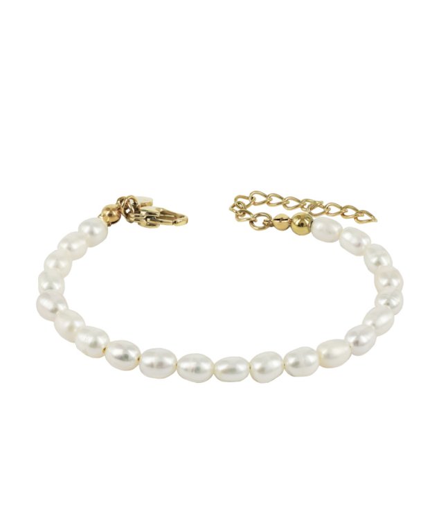Astrid&Agnes Young Princess armband guldpläterat stål