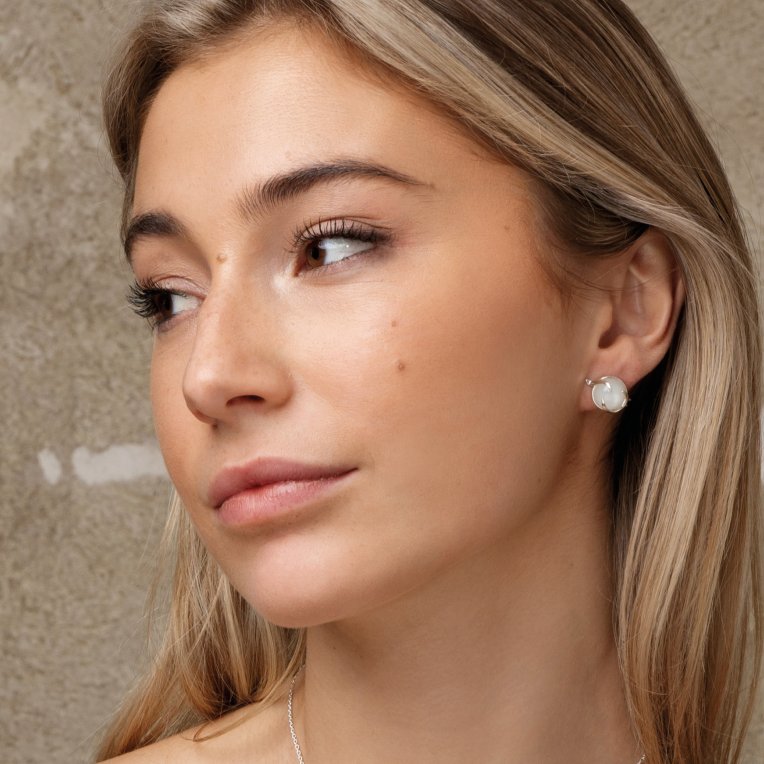 Efva Attling Frö örhänge silver