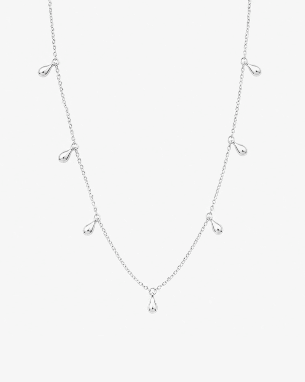 Drakenberg/Sjölin Droplet Full halsband silver