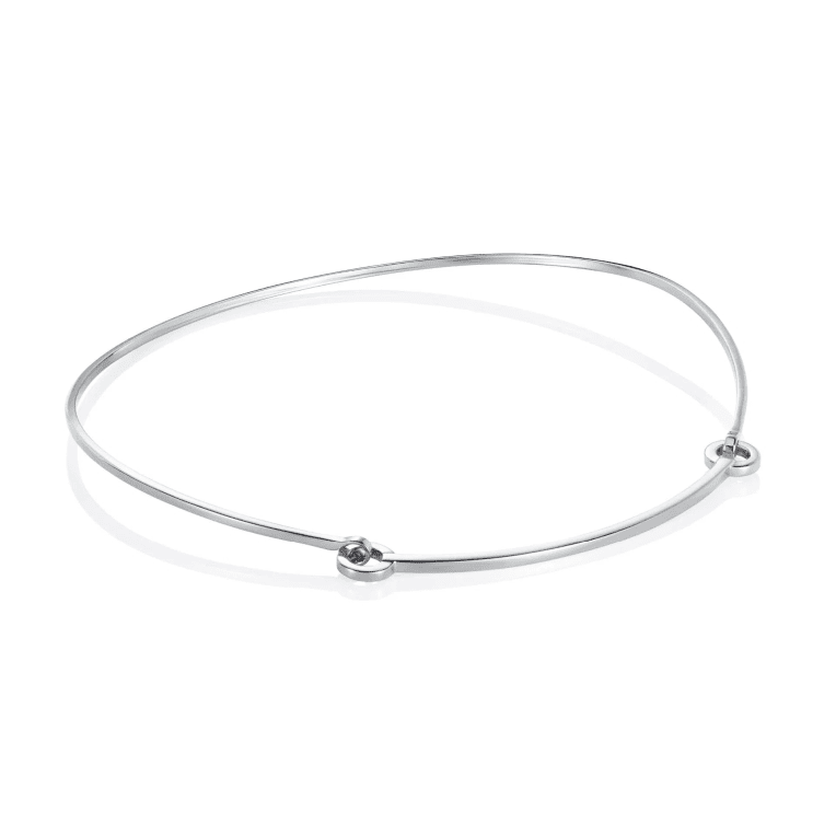 Efva Attling Bianca halsring silver