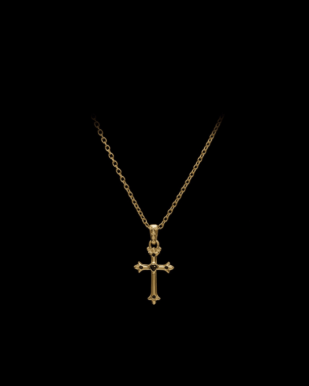 Maria Nilsdotter Devotion halsband i förgyllt silver