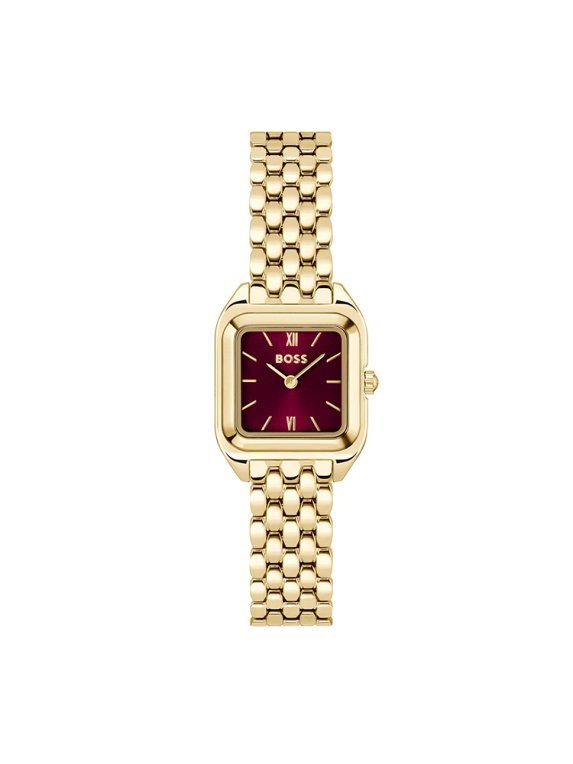 Boss Mae Petite damklocka gold/red