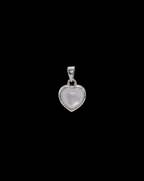Maria Nilsdotter Charmed Heart silver mother of pearl