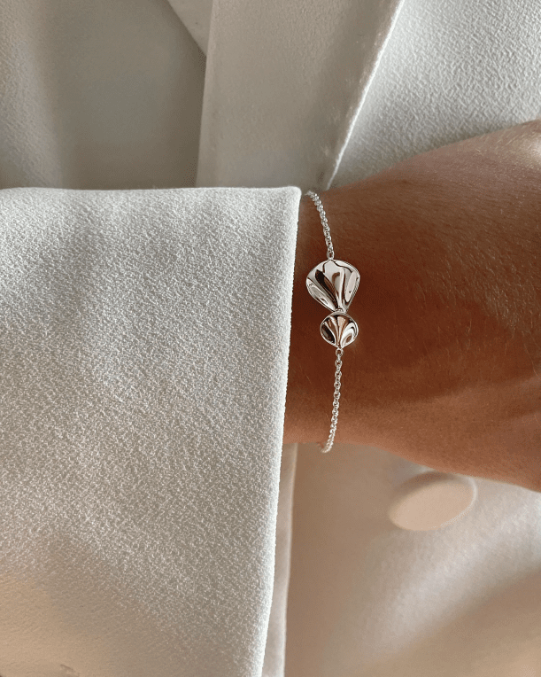 Drakenberg/Sjölin Hortensia small armband silver