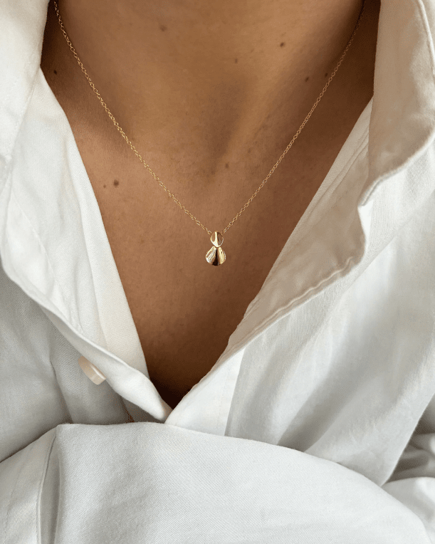 Drakenberg Sjölin Hortensia halsband 18k rödguld