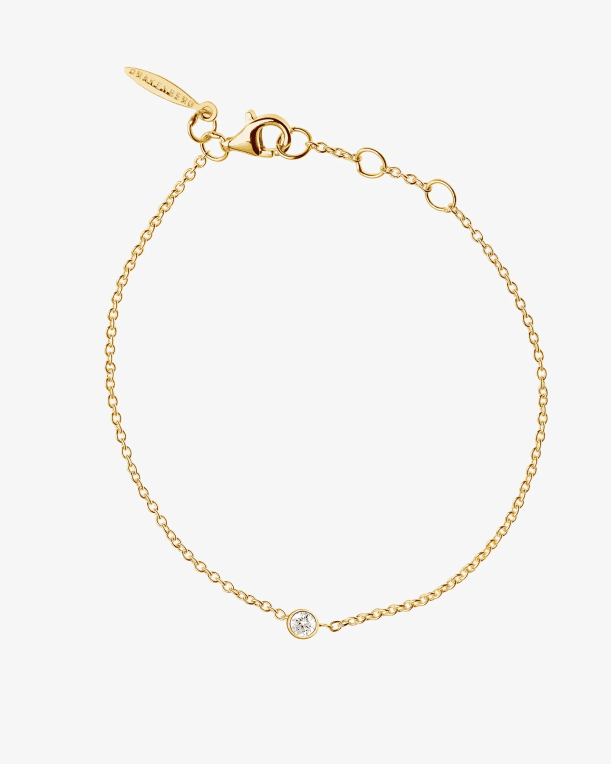 Drakenberg/Sjölin Hope single armband diamant 0,075 ct , VS1, H Weeselton 18 k