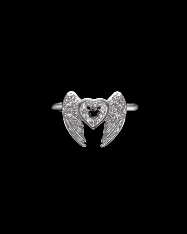 Maria Nilsdotter The Inspired Heart ring silver