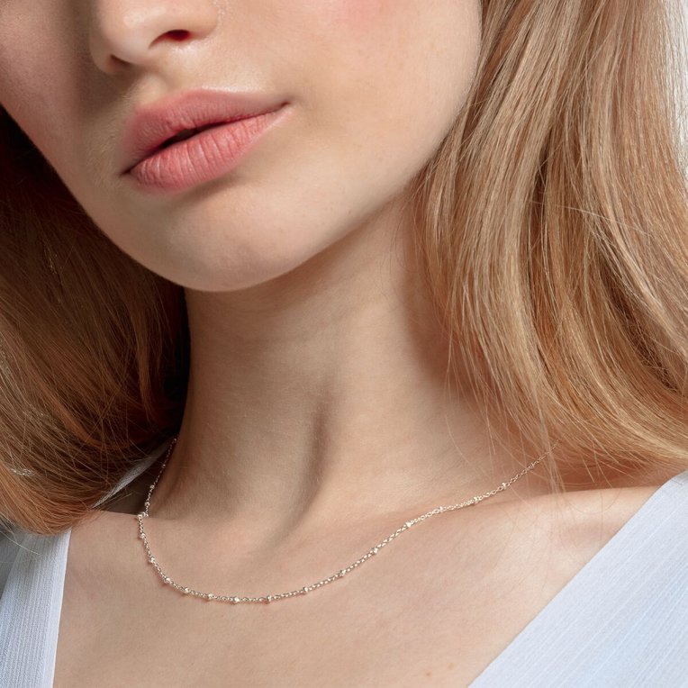 Thomas Sabo Ärtkedja Äkta Silver-50