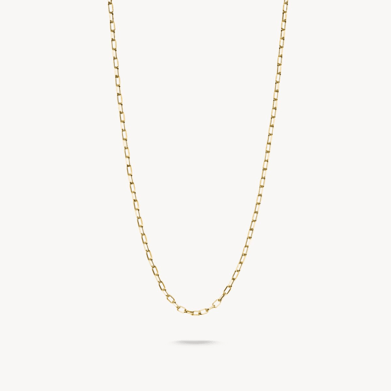 Thomas Sabo Charmhalsband paperclip guldpläterad 45cm