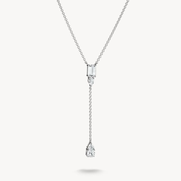 Thomas Sabo Bold Elegance halsband Y-form med cubik zirkonsilver 
