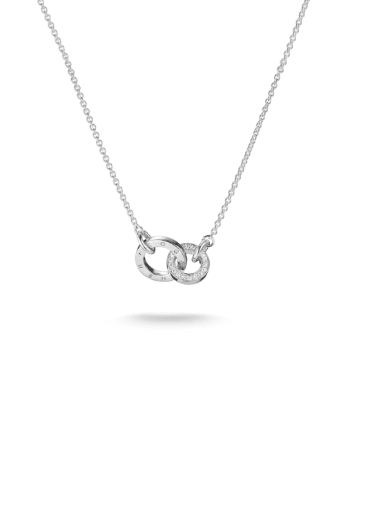 Thomas Sabo Together halsband med vit zirkonia återvunnet sterling silver