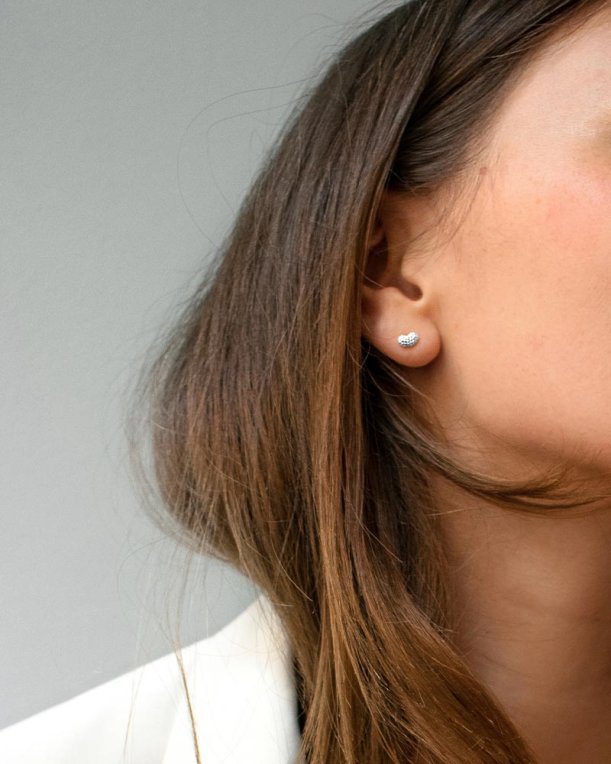 Drakenberg Sjölin Love Bubble studs örhänge silver