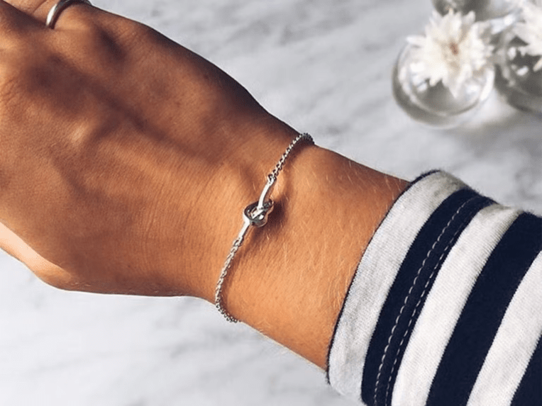 Efva Attling Love Knot Armband silver