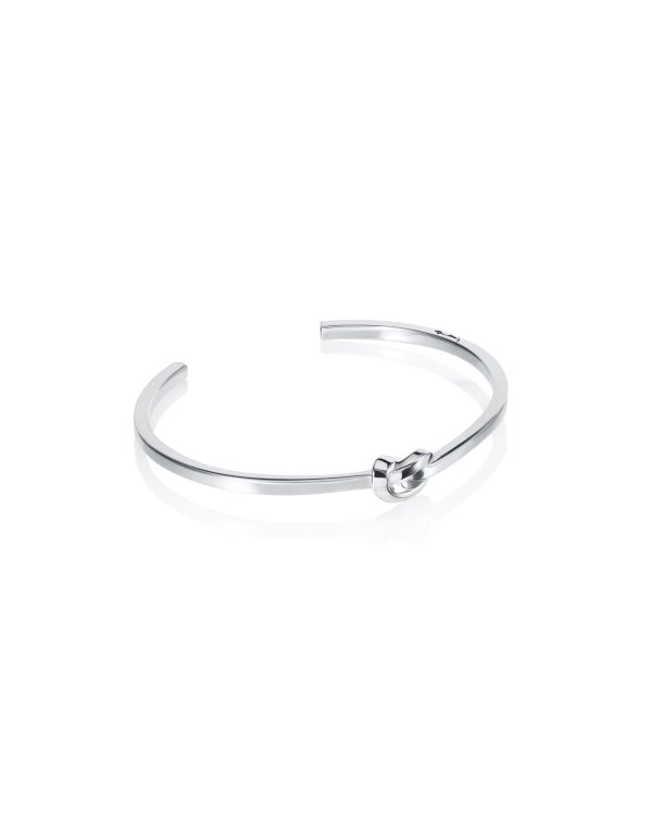 Efva Attling Love Knot armring silver medium