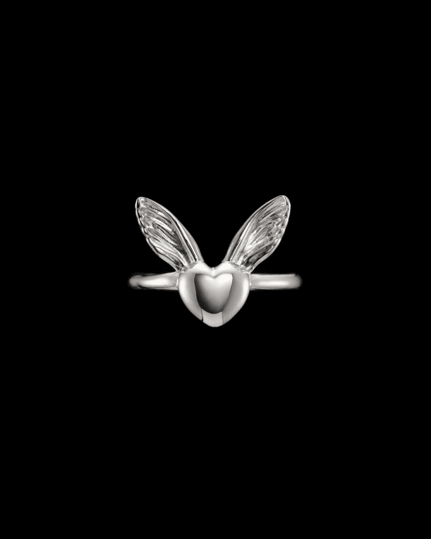 Maria Nilsdotter Lovers ring silver