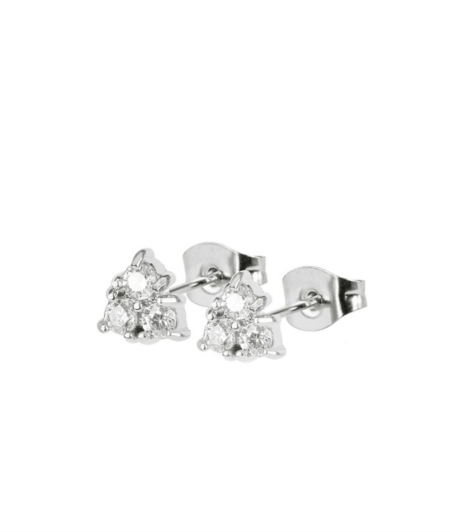 Astrid&Agnes Maya Crystal Örhänge stål