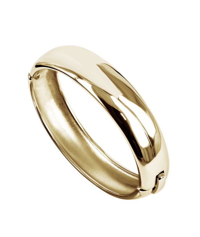 Astrid&Agnes Megan armring guldpläterat stål 