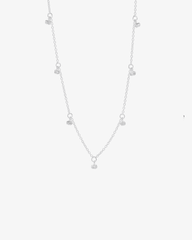 Drakenberg/Sjölin New Bud drop full halsband silver