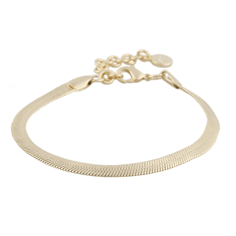 Snö of sweden Paris armband plain guld