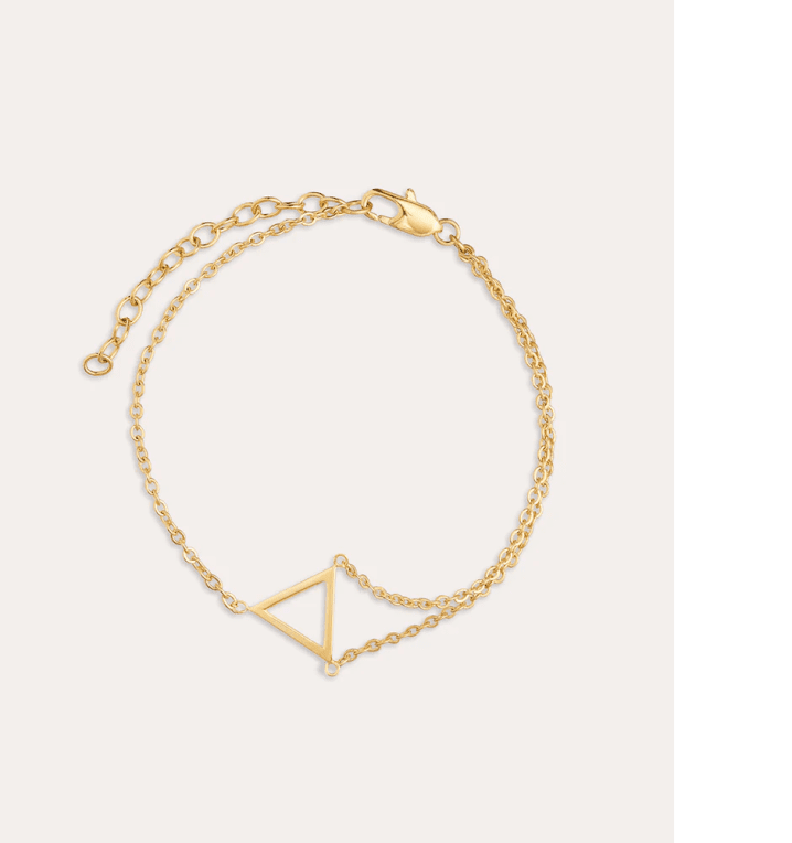 By Sofia Wistam Pussy Power armband guldpläterat mässing