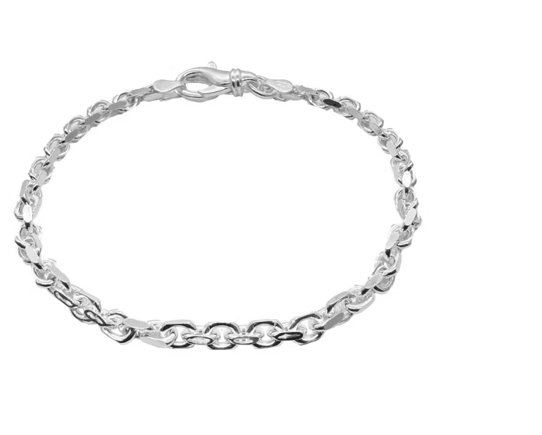 Catwalk Armband ankar silver 19cm